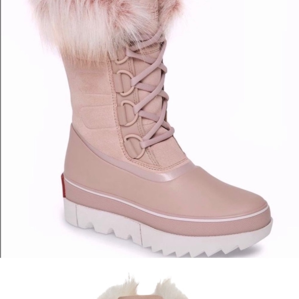 Sorel Joan of Arctic Next Boots Mauve Vapor Pink Waterproof Winter Size 6.5 9